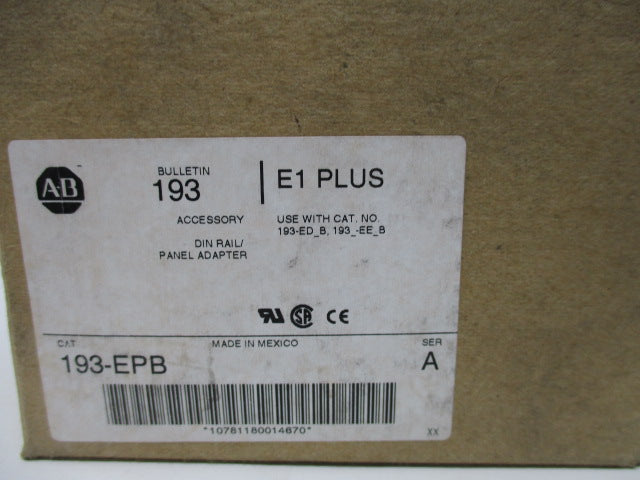 Allen Bradley via TCS 193EPB Ser. A NSFP (BR/WH) 193 EPB