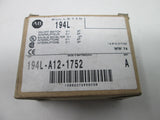 Allen Bradley via TCS 194LA121752 Ser. A NSFP (BR/WH) 194L A12 1752