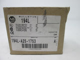 Allen Bradley via TCS 194LA251753 Ser. A NSFP (BR/WH) 194L A25 1753