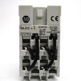 Allen Bradley via TCS 194LE128761 Ser. A NSFP (BR/WH) 194L E12 8761