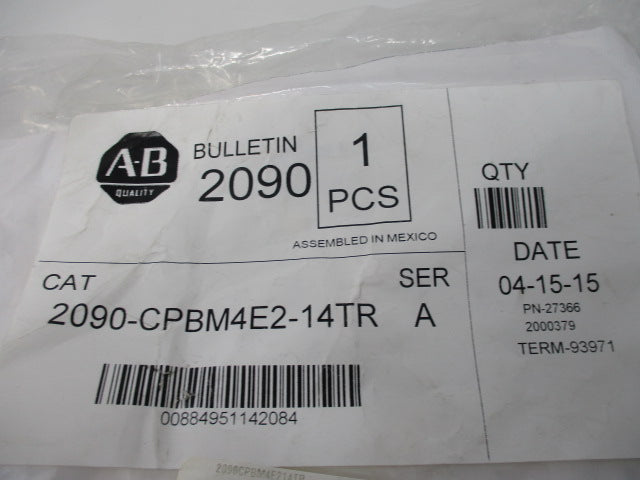 Allen Bradley via TCS 2090CPBM4E214TR Ser. A NSFP 2090 CPBM4E2 14TR