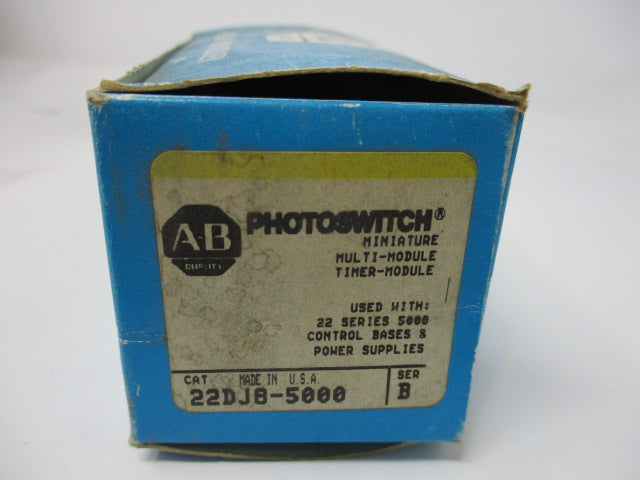 Allen Bradley via TCS 22DJ85000 Ser. B NSFP (BL/YL) 22DJ8 5000