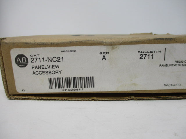 Allen Bradley via TCS 2711NC21 Ser. A NSFP (BR/WH) 2711 NC21