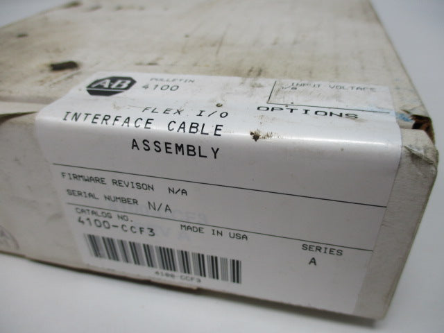 Allen Bradley via TCS 4100CCF3 Ser. A NSFP (WH) 4100 CCF3