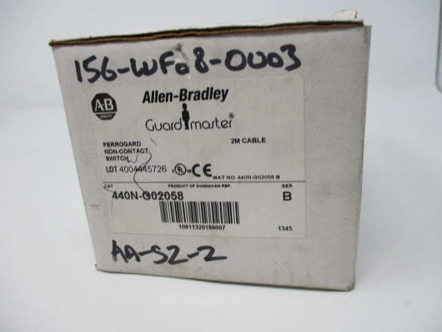 Allen Bradley via TCS 440NG02058 Ser. B NSFP (WH) FRS 21