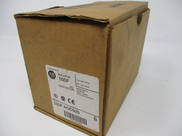 Allen Bradley via TCS 500FAOD920 Ser. B NSFP (BR/WH) 500F AOD92