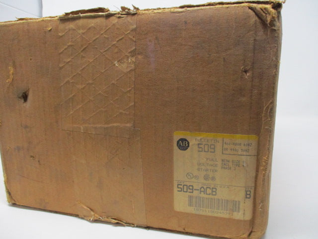 Allen Bradley via TCS 509ACB Ser. B NSFP (BR/WH) 509 ACB