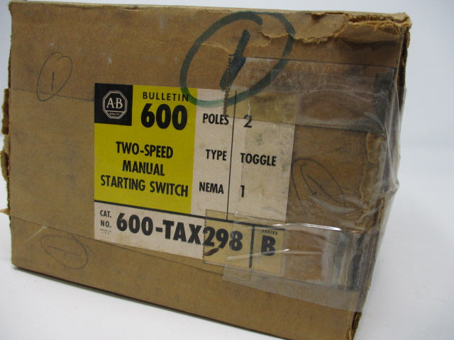 Allen Bradley via TCS 600TAX298 Ser. B NSFP (BR/YL) 600 TAX298