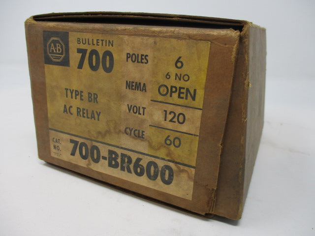 Allen Bradley via TCS 700BR600 120V NSFP (BR/YL) 700 BR600