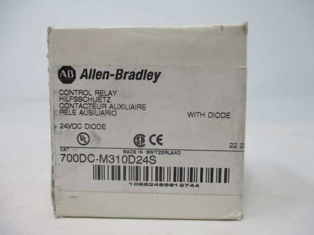 Allen Bradley via TCS 700DCM310D24S NSFP (WH) 700DC M310D24S