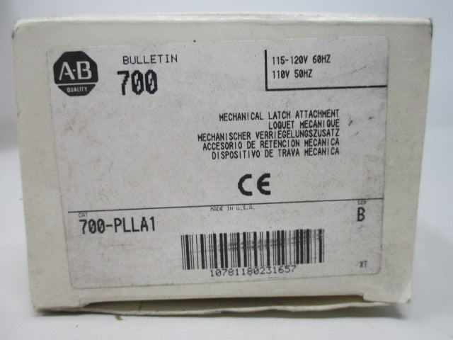 Allen Bradley via TCS 700PLLA1 Ser. B NSFP (WH) 700 PLLA1