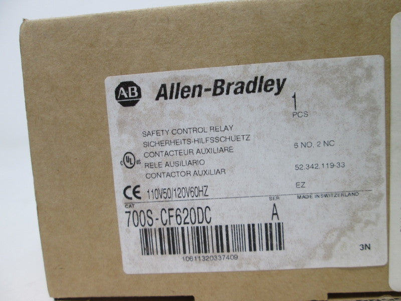 Allen Bradley via TCS 700SCF620DC Ser. A NSFP (WH) 700S CF620DC