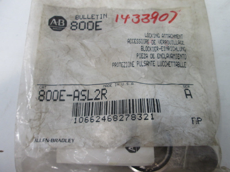 Allen Bradley via TCS 800EASL2R Ser. A NSFP 800E ASL2R