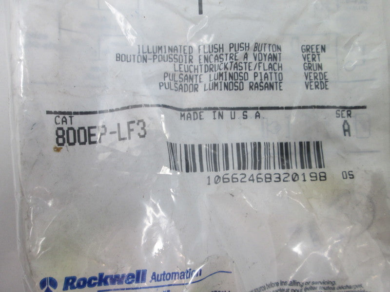 Allen Bradley via TCS 800EPLF3 Ser. A NSFP 800EP LF3