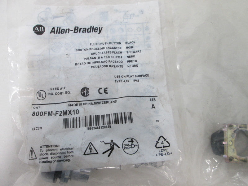 Allen Bradley via TCS 800FMF2MX10 Ser. A NSFP 800FM F2MX10