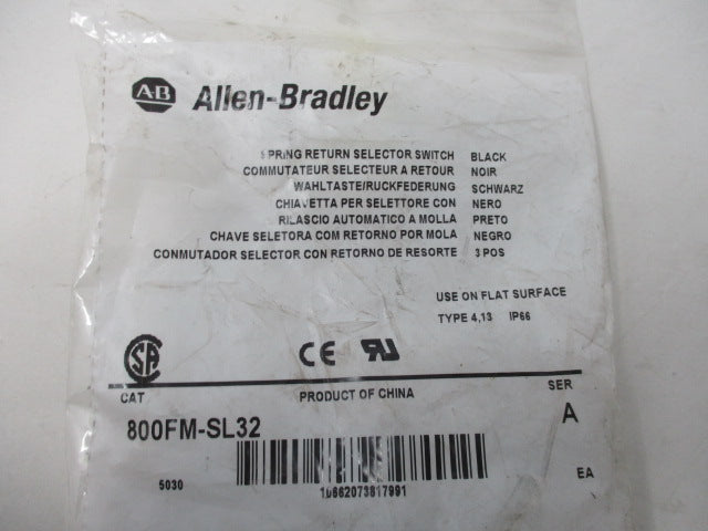 Allen Bradley via TCS 800FMSL32 Ser. A NSFP 800FM SL32
