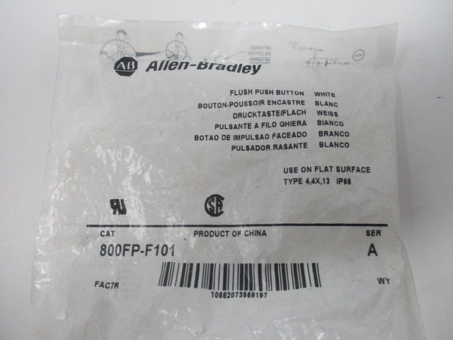 Allen Bradley via TCS 800FPF101 Ser. A NSFP 800FP F101
