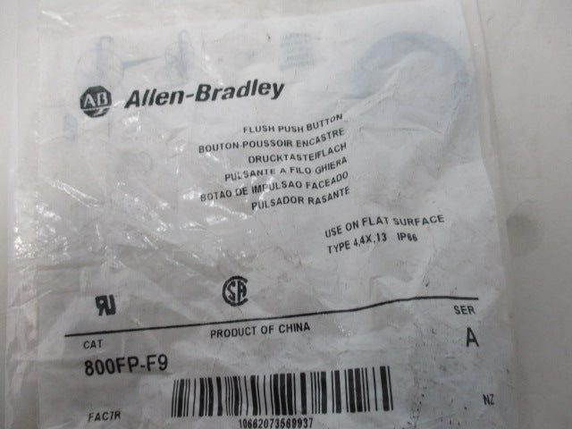 Allen Bradley via TCS 800FPF9 Ser. A NSFP 800FP F9