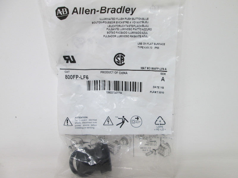 Allen Bradley via TCS 800FPLF6 Ser. A NSFP 800FP LF6