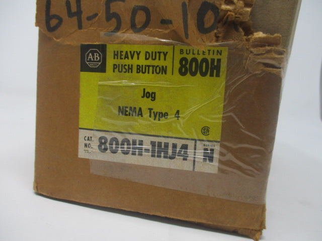 Allen Bradley via TCS 800H1HJ4 Ser. N NSFP (BR/YL) 800H 1HJ4