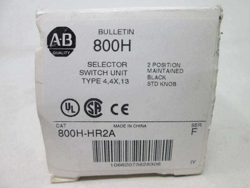 Allen Bradley via TCS 800HHR2A Ser. F NSFP (WH) 800H HR2A