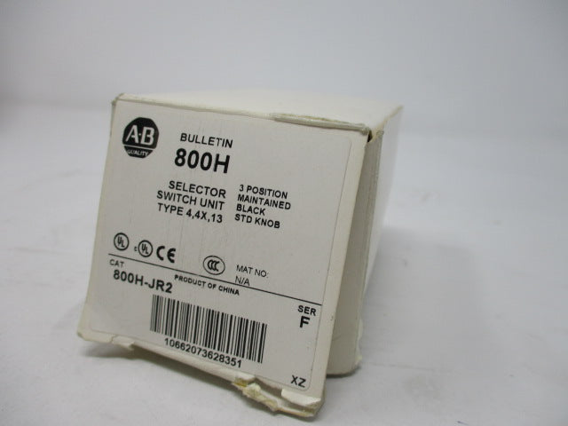 Allen Bradley via TCS 800HJR2 Ser. F NSFP (WH) 800H JR2