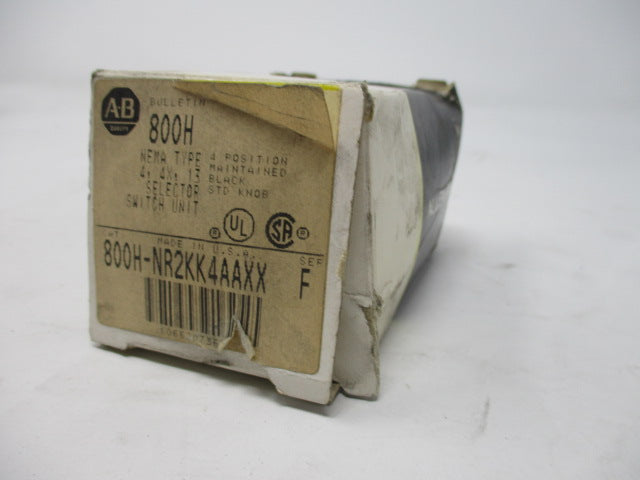 Allen Bradley via TCS 800HNR2KK4AAXX Ser. F NSFP (BK/YL) 800H NR2KK4AAXX