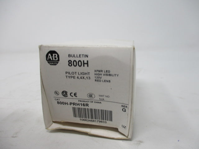 Allen Bradley via TCS 800HPRH16R Ser. G NSFP (WH) 800H PRH16R