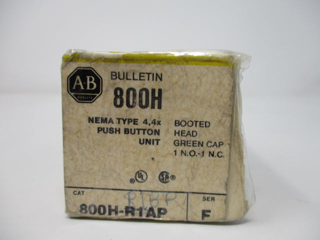 Allen Bradley via TCS 800HR1BP Ser. F NSFP (BK/YL) 800H R1BP