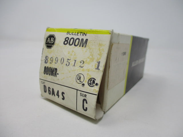 Allen Bradley via TCS 800MRD6A4S Ser. C NSFP (BK/YL) 800M RD6A4S