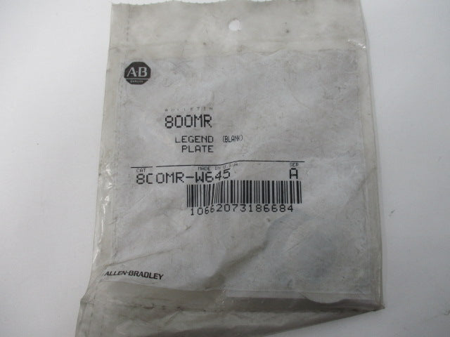 Allen Bradley via TCS 800MRW645 Ser. A NSFP 800MR W645