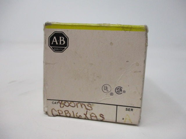 Allen Bradley via TCS 800MSCPB16XAS Ser. A NSFP (BK/YL) 800M SCPB16XAS