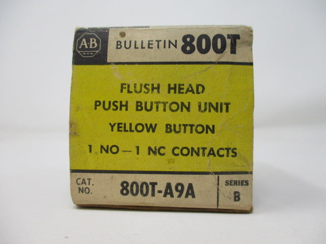 Allen Bradley via TCS 800TA9A Ser. B NSFP (BK/YL) 800T A9A