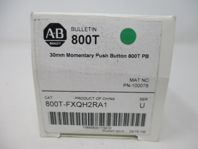 Allen Bradley via TCS 800TFXQH2RA1 Ser. U NSMP 800T FXQH24RA1