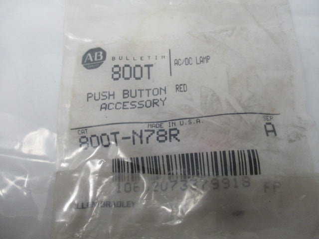 Allen Bradley via TCS 800TN78R Ser. A NSFP 800T N78R