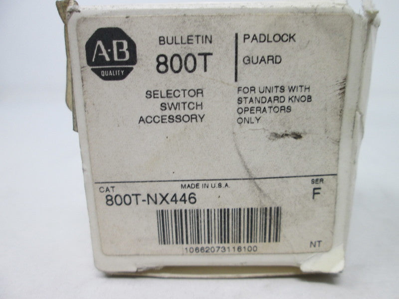 Allen Bradley via TCS 800TNX446 Ser. F NSFP (WH) 800T NX446