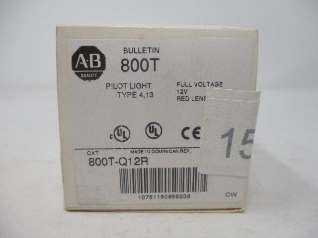 Allen Bradley via TCS 800TQ12R NSFP (WH) 800T Q12R