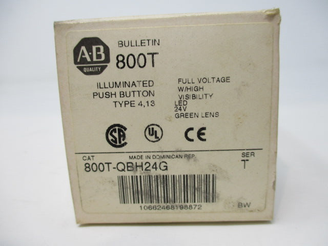 Allen Bradley via TCS 800TQBH24G Ser. T NSFP (WH) 800T QBH24G