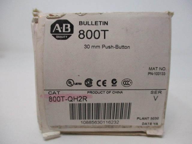 Allen Bradley via TCS 800TQH2R Ser. V NSFP (WH) 800T QH2R