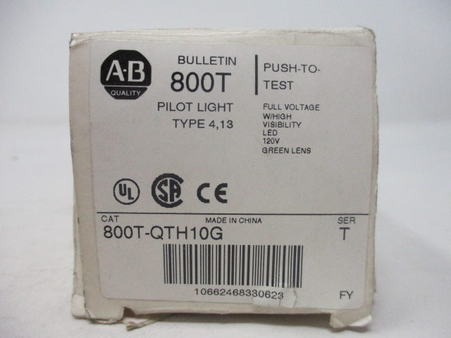 Allen Bradley via TCS 800TQTH10G Ser. T NSFP (WH) 800T QTH10G