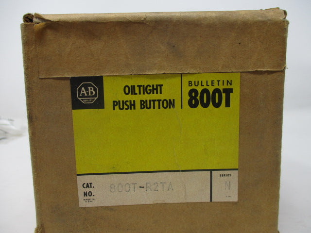 Allen Bradley via TCS 800TR2TA Ser. N NSFP (BR/YL) 800T R2TA