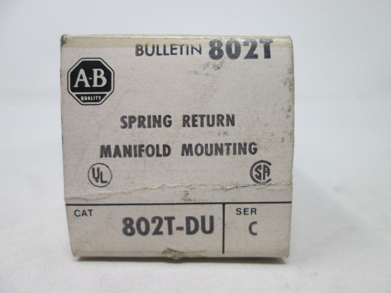 Allen Bradley via TCS 802TDU Ser. C NSFP (WH) 802T DU