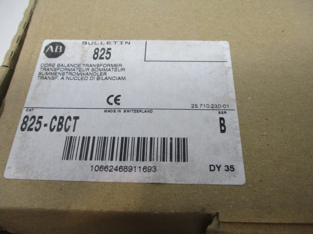 Allen Bradley via TCS 825CBCT Ser. B NSFP (BR/WH) 825 CBCT