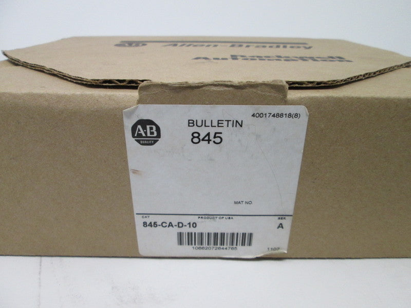 Allen Bradley via TCS 845CAD10 Ser. A NSFP (BR/WH) 845 CA D 10