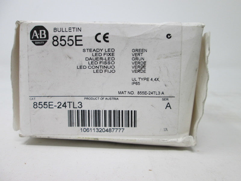 Allen Bradley via TCS 855E24TL3 Ser. A NSFP (WH) 855E 24TL3