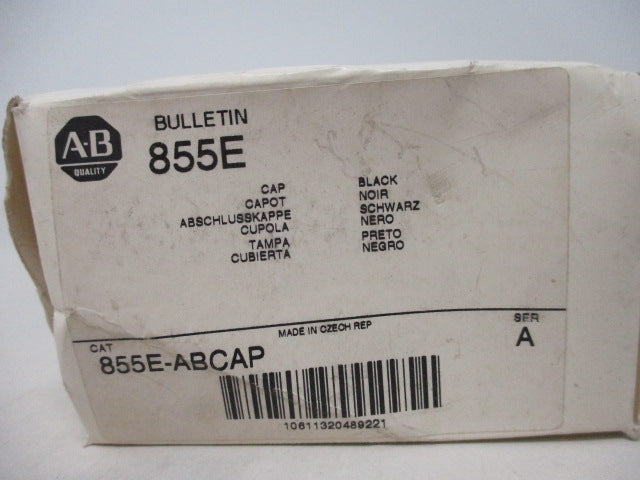 Allen Bradley via TCS 855EABCAP Ser. A NSFP (WH) 855E ABCAP
