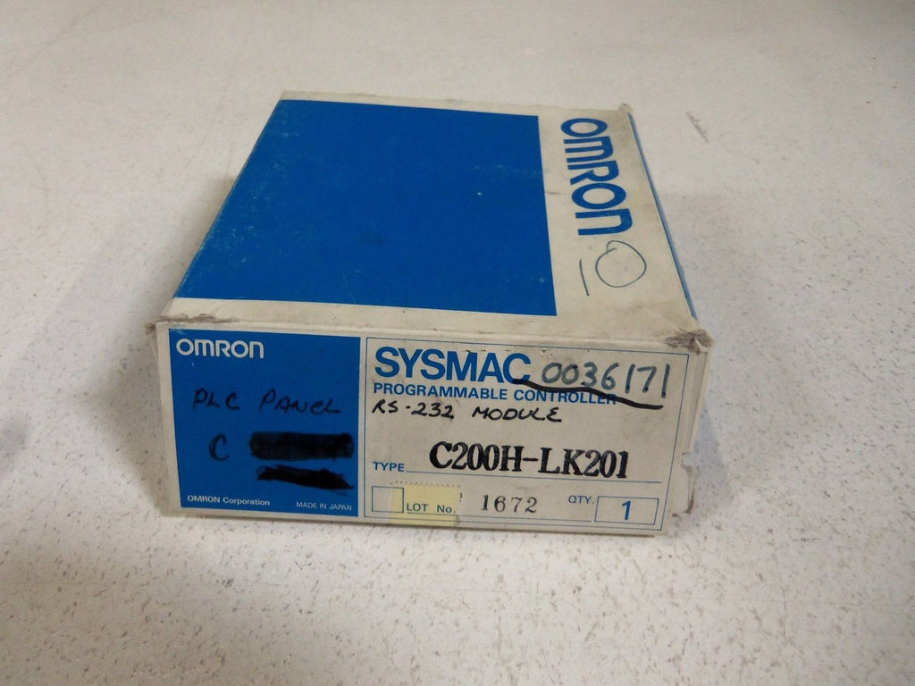 OMRON C200H-LK201 COMMUNICATION MODULE  ** GENUINE **