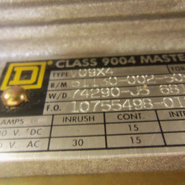 Square D 9004V09X4 Master Switch NSNP * GENUINE * 9004 V09X4